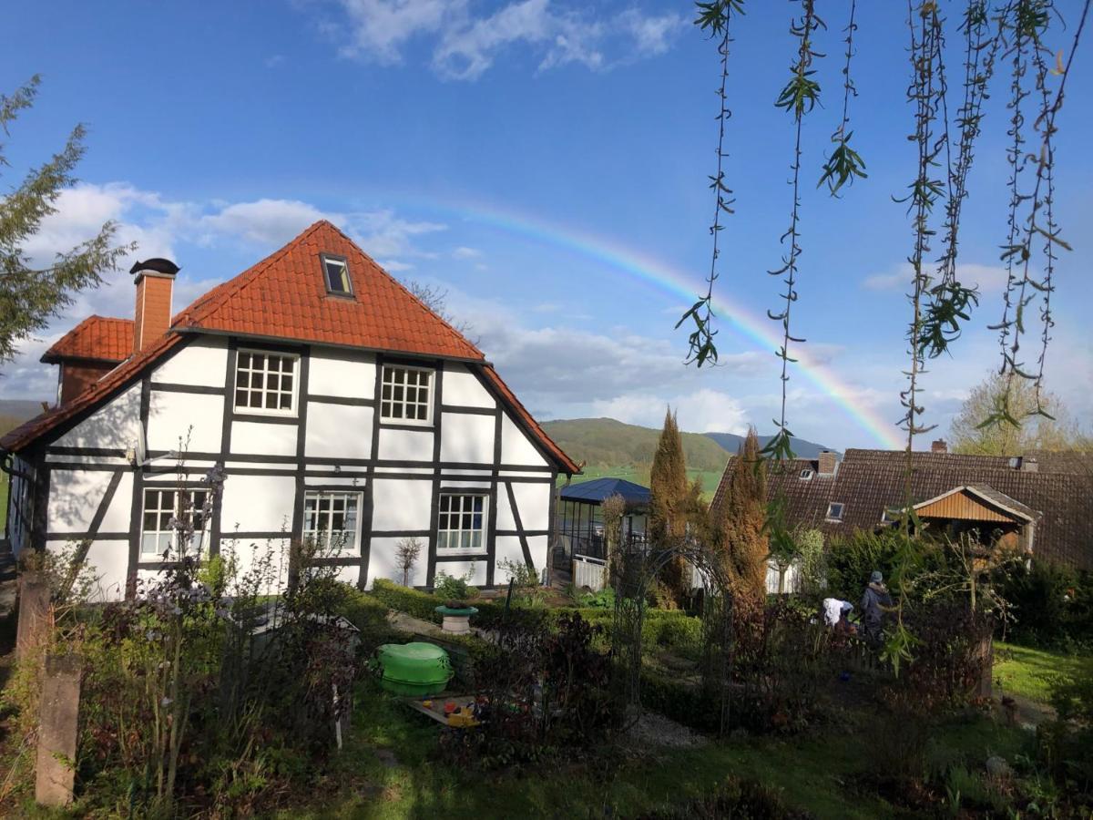 Ferienwohnung Weserblick Polle Zewnętrze zdjęcie