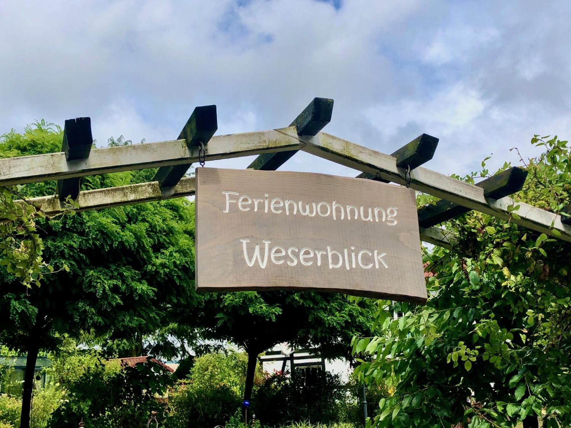 Ferienwohnung Weserblick Polle Zewnętrze zdjęcie