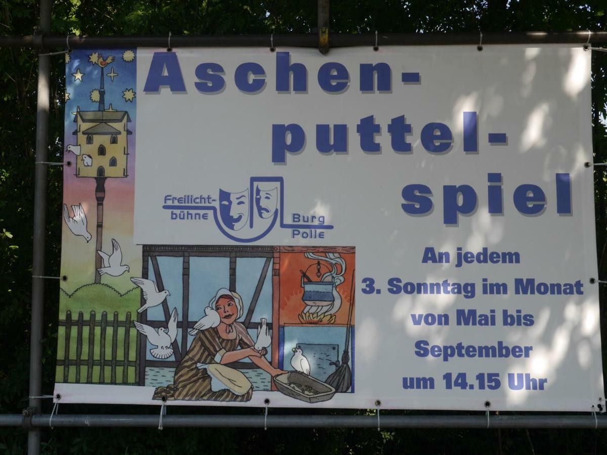 Ferienwohnung Weserblick Polle Zewnętrze zdjęcie